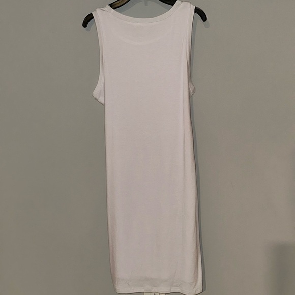 NWT white dress with wrap tie. Brand is Lillusory, Size Small - Picture 4 of 4